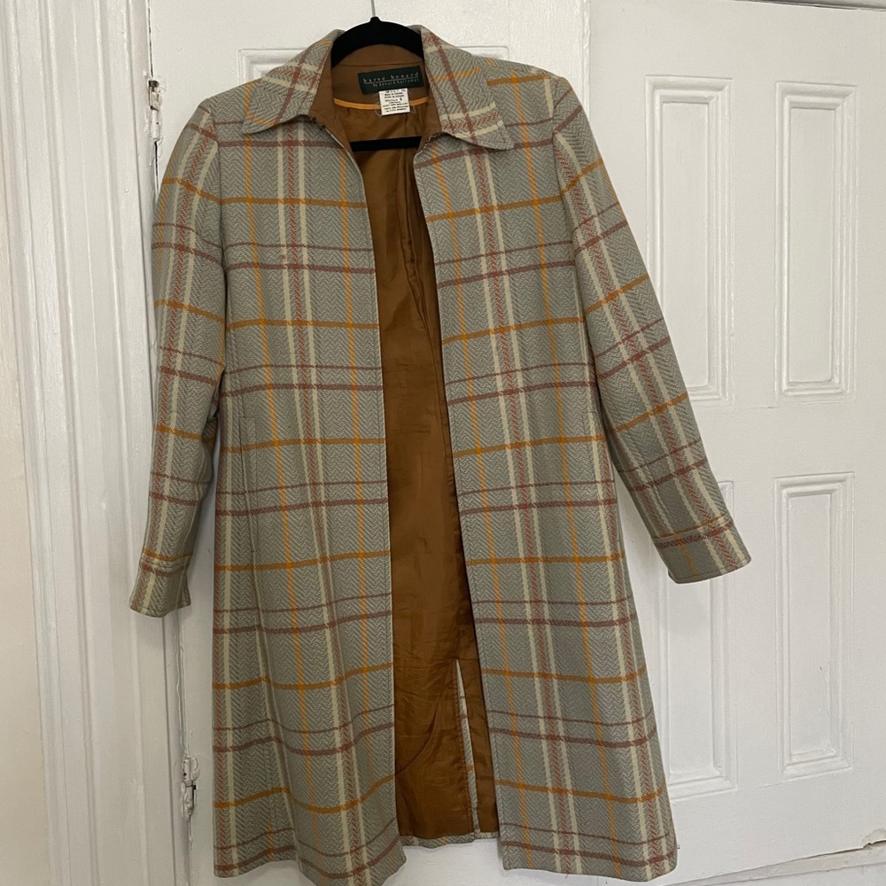 Plaid coat